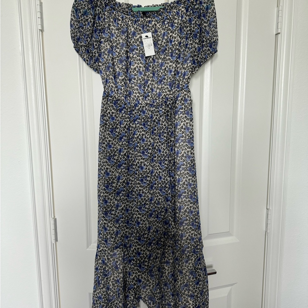 Express off the shoulder dress